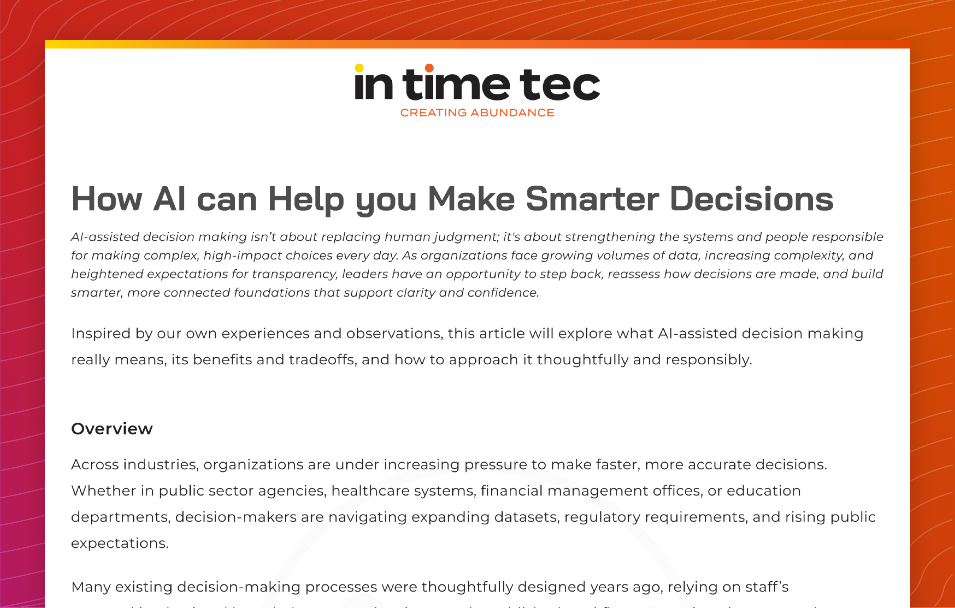 AI Article Thumbnail