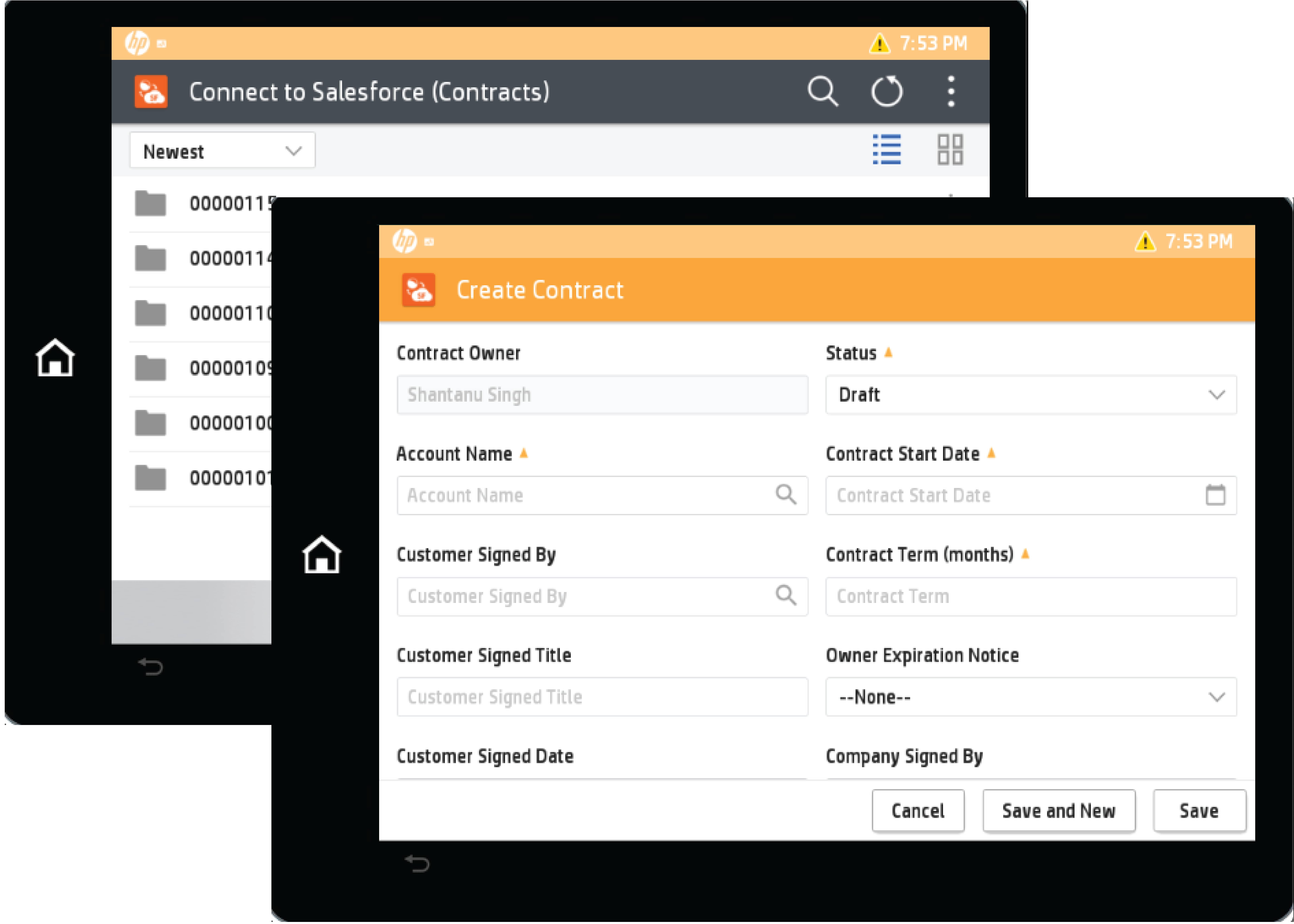 Connect To Salesforce Screenshots Connect To Salesforce Screenshots