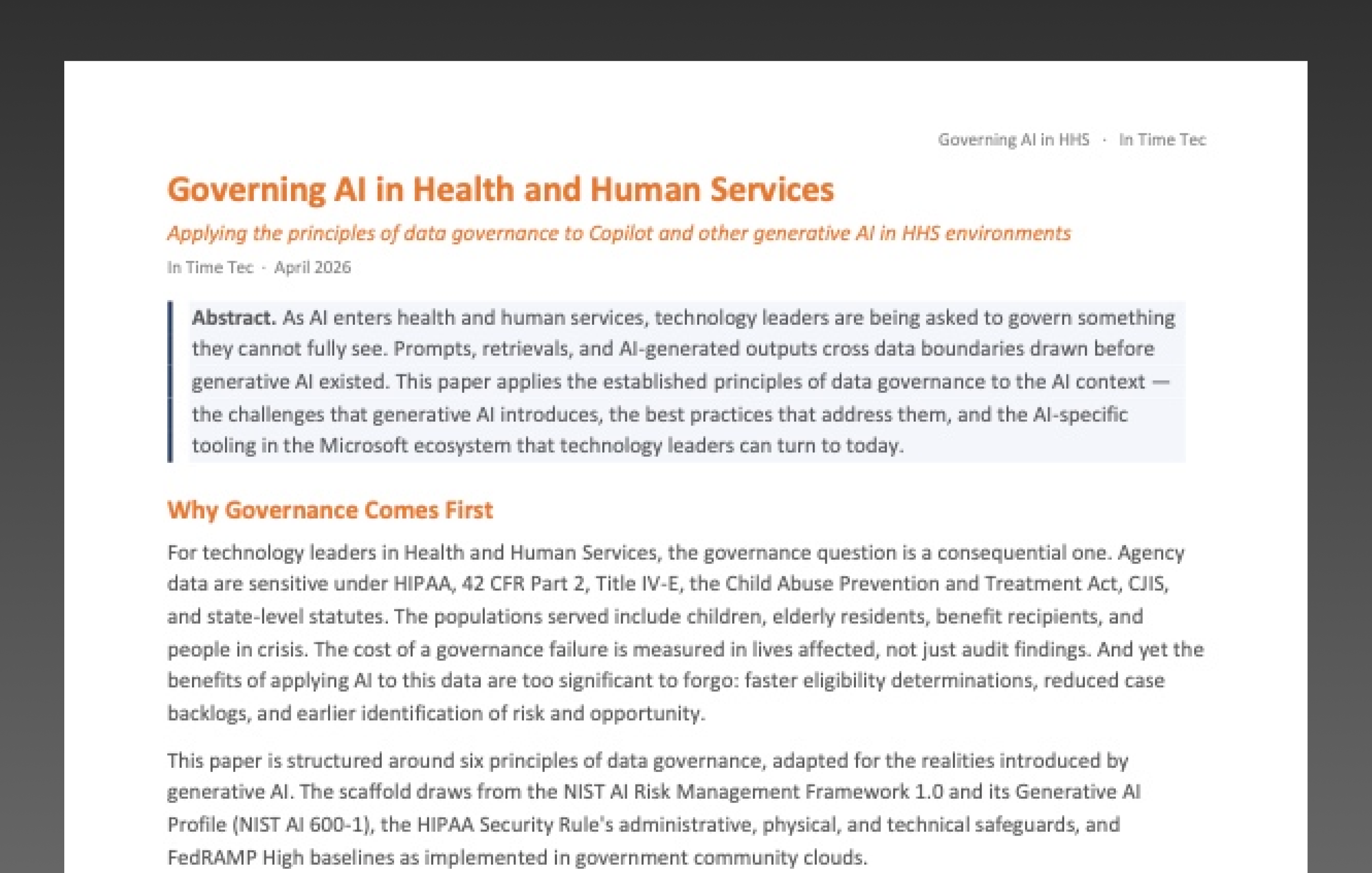 Governing AI Article Thumbnail