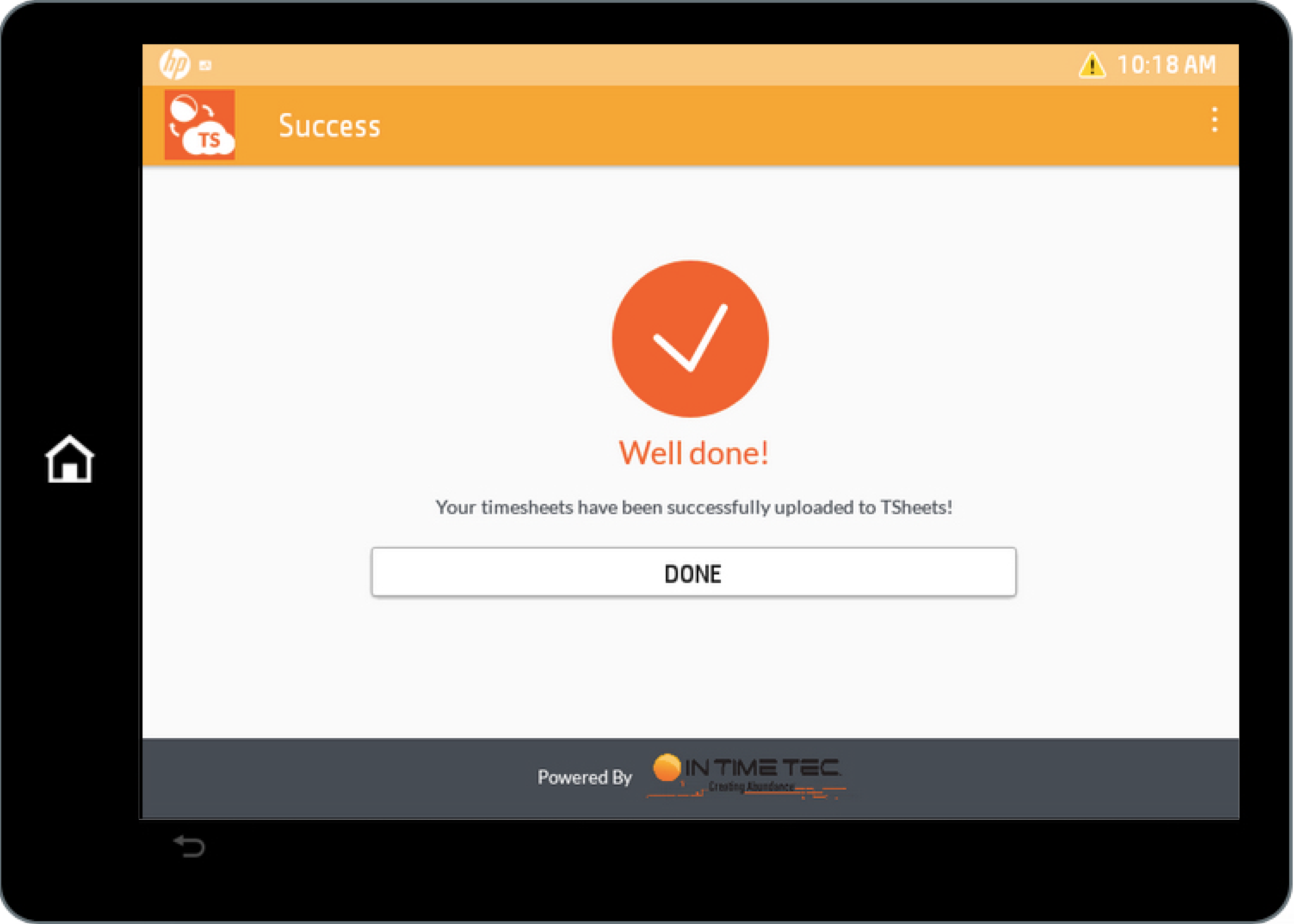 Connect To TSheets Screenshots Connect To TSheets Screenshots
