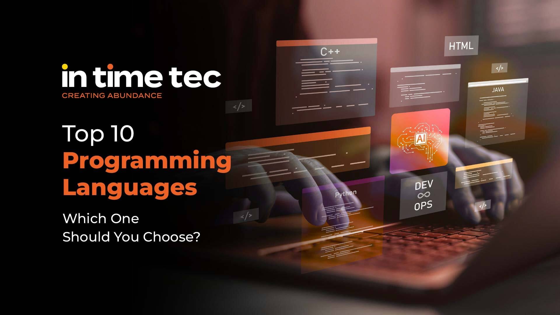 Top 10 Programming Languages in 2026: Which One Should You Choose?